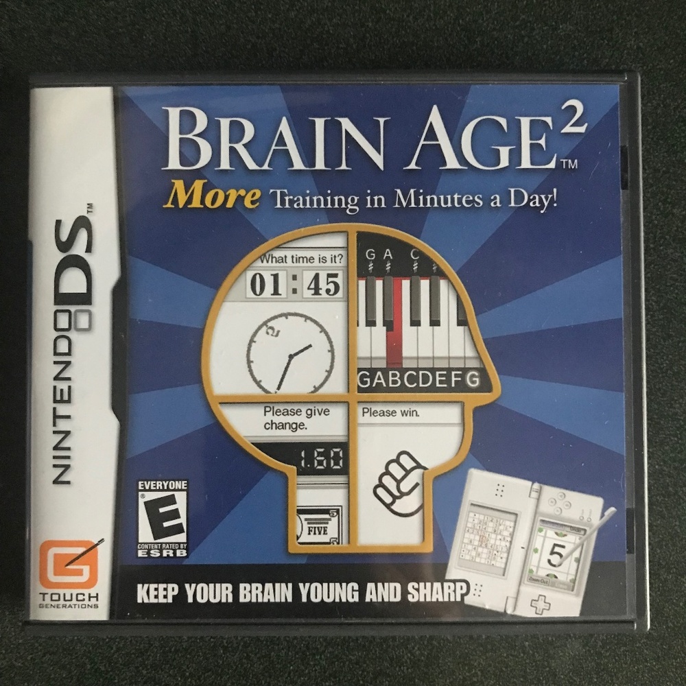 Nintendo DS Game Brain Age 2